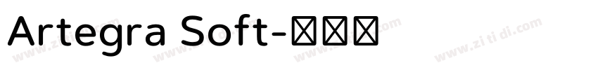 Artegra Soft字体转换 Artegra Soft字体转换